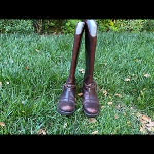 Born leather knee-high boots